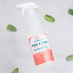 Peppermint Flea & Tick Spray for Pets + Home